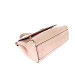 Dolce & Gabbana Sicily Grainy Leather Top Handle Crossbody Bag